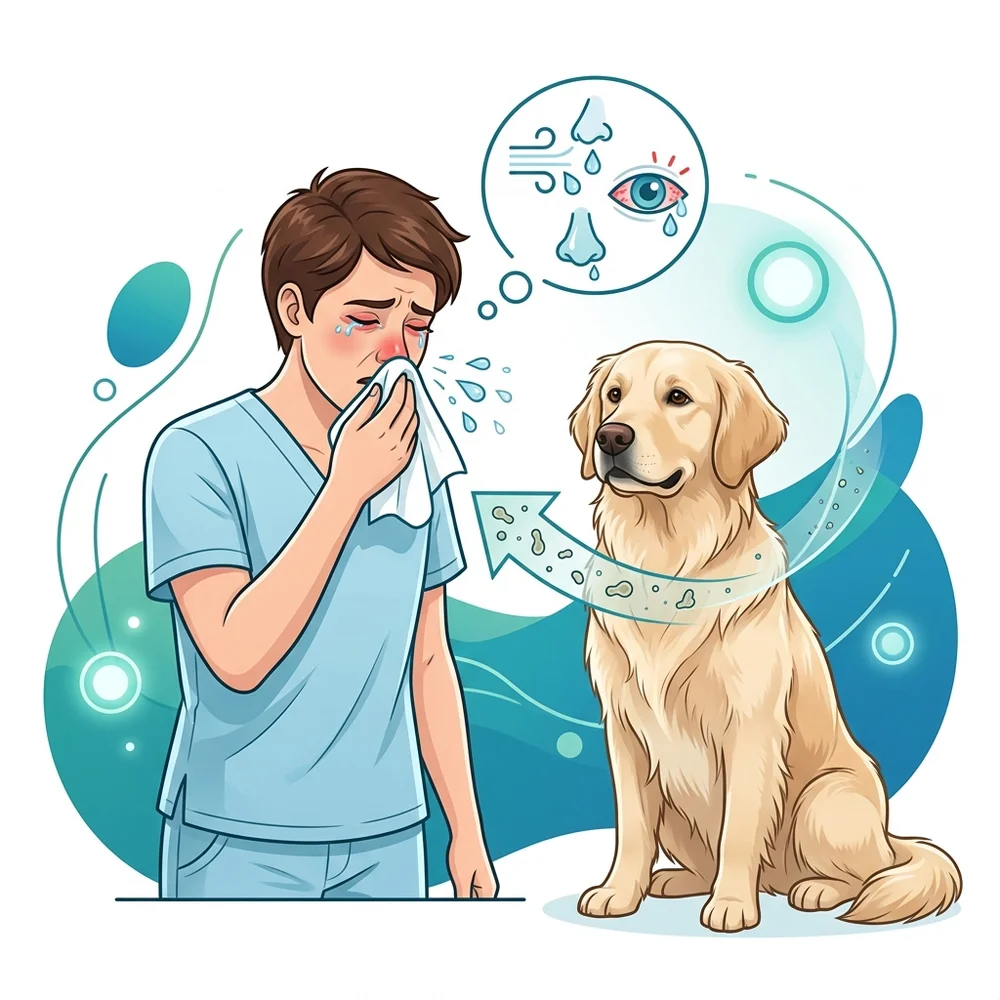 Alergia a los perros: síntomas, alérgenos moleculares y tratamiento