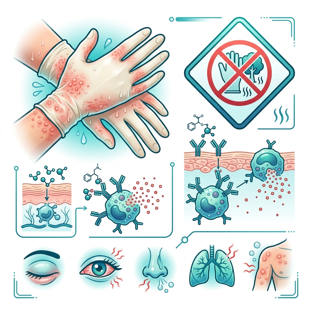 ¿Cuándo Sospechar Alergia al Látex? Señales, Grupos de Riesgo y Diagnóstico
